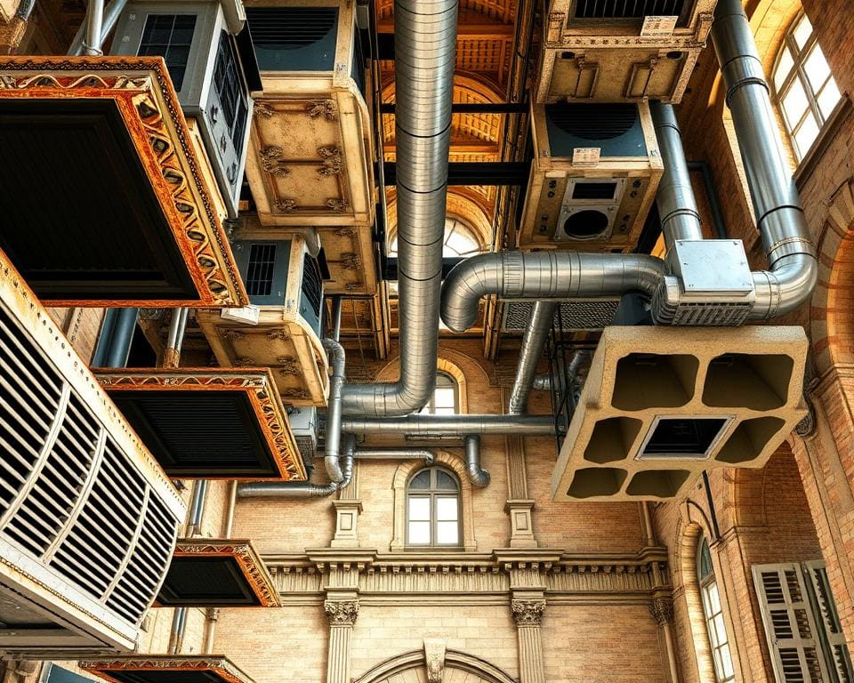 ventilatie systemen voor historische panden