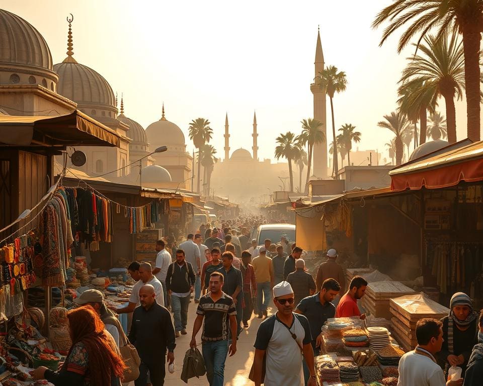 Culturele ervaringen op de markten in Cairo