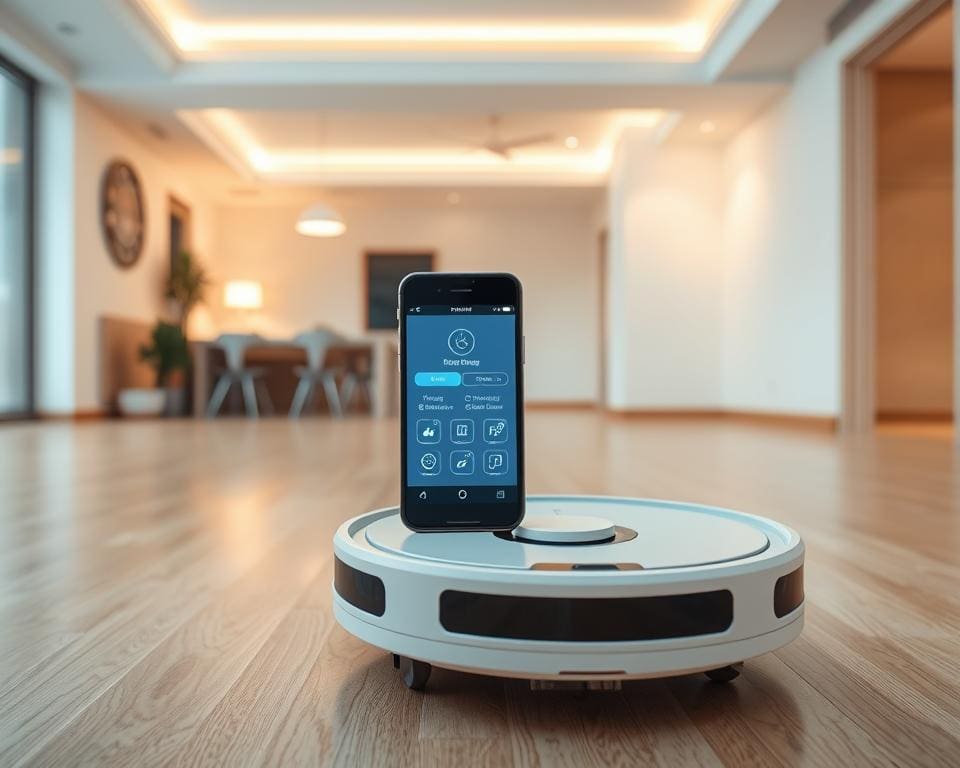 Hoe werkt een app voor je robotstofzuiger?