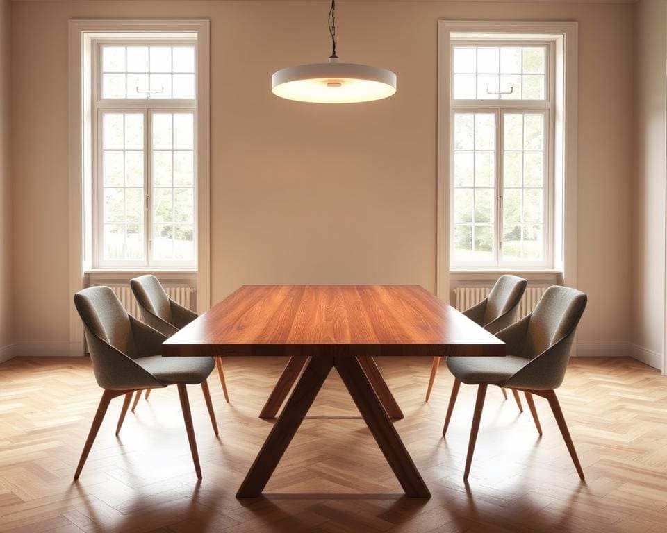 Eettafels die stijl en functionaliteit combineren