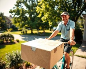 Hoe laat je ijs bezorgen op een warme dag?