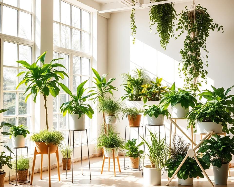 Plantenstandaards die groen in huis laten stralen