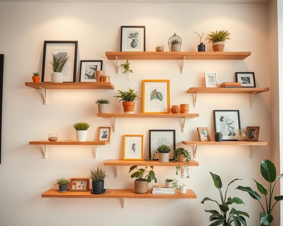 Wandplanken die zowel praktisch als decoratief zijn