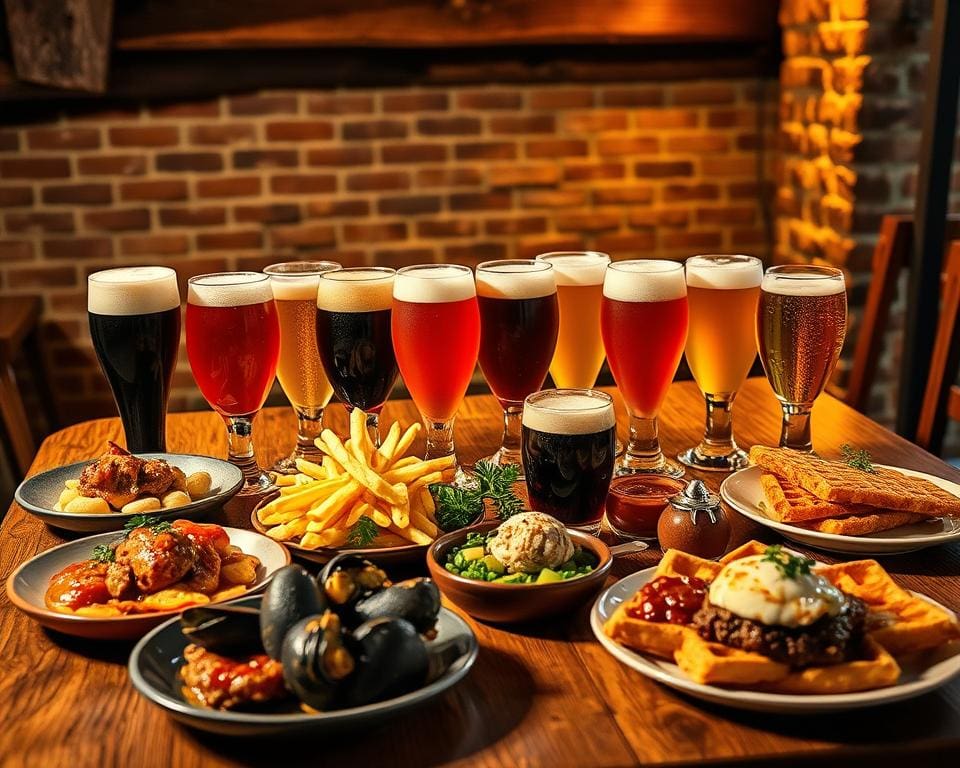 foodpairing met Belgische bieren