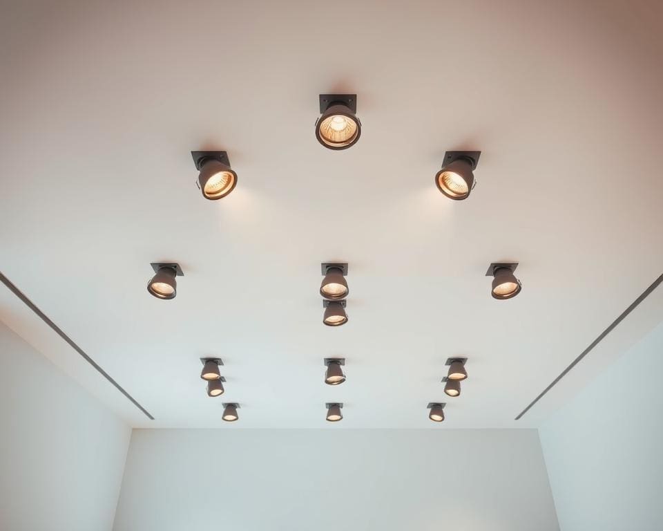 installatie plafondspots