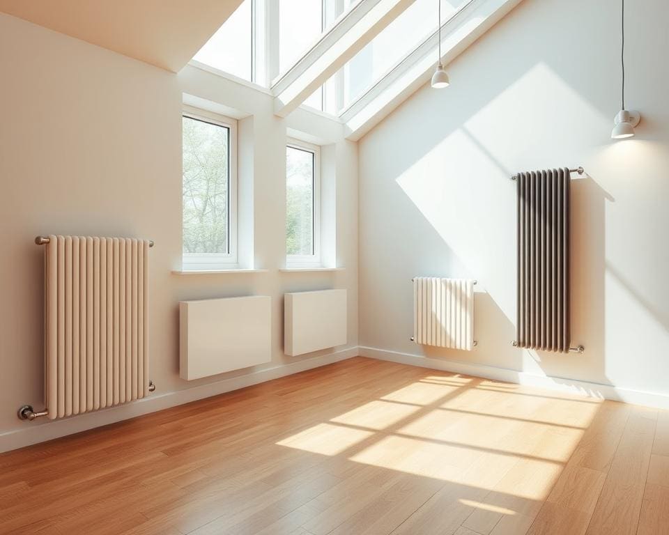 Energiezuinige radiatoren en vloerverwarming