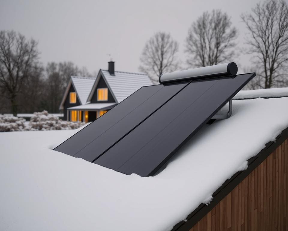 Hoe werkt een zonneboiler in de Nederlandse winter?