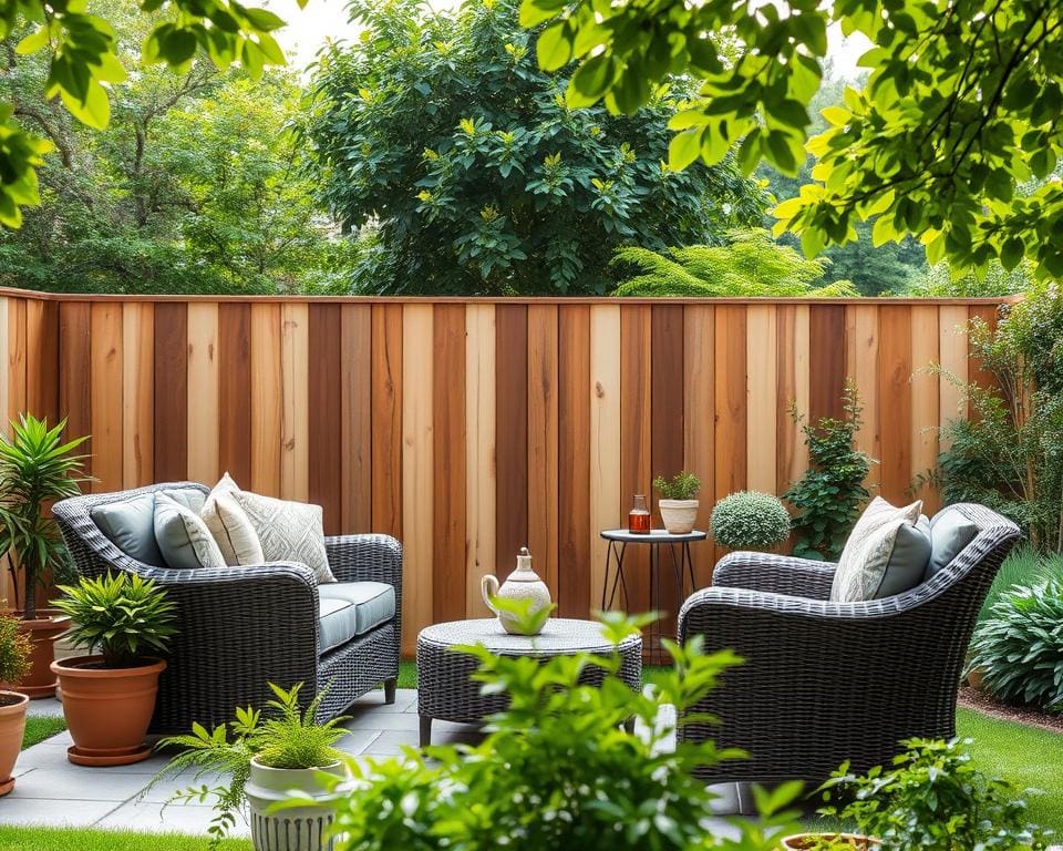 privacy tuinmeubels afsluitingen