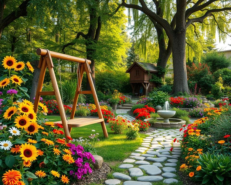 Creatieve ideeën voor een kindvriendelijke tuin