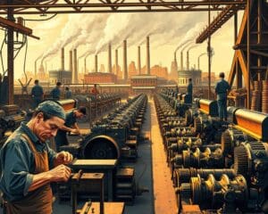 De evolutie van ambachtelijk naar industrieel werk
