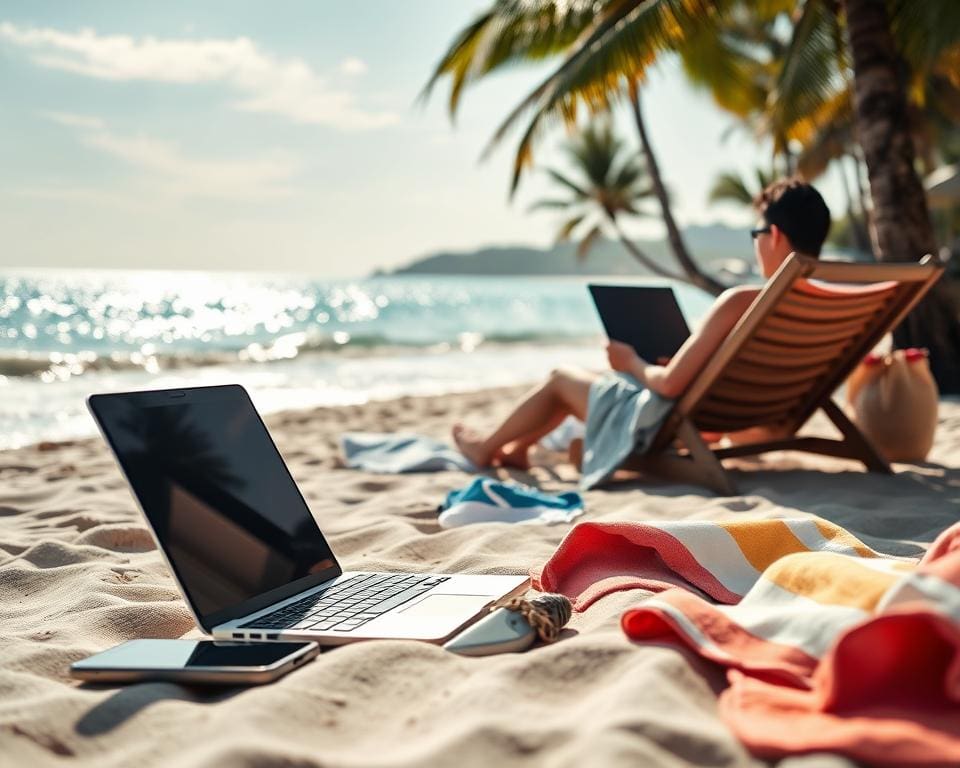 Hoe combineer je werk en vakantie zonder stress?