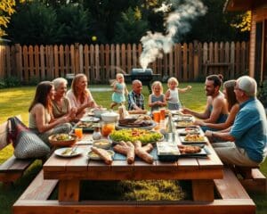 Hoe organiseer je een gezellige familiebarbecue?