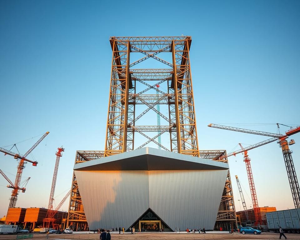 Innovaties in staalbouw voor grootschalige projecten