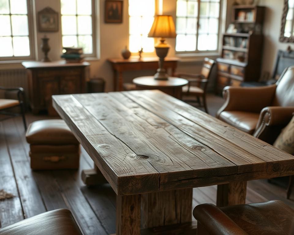 Waarom kiezen voor meubels met natuurlijke patina?