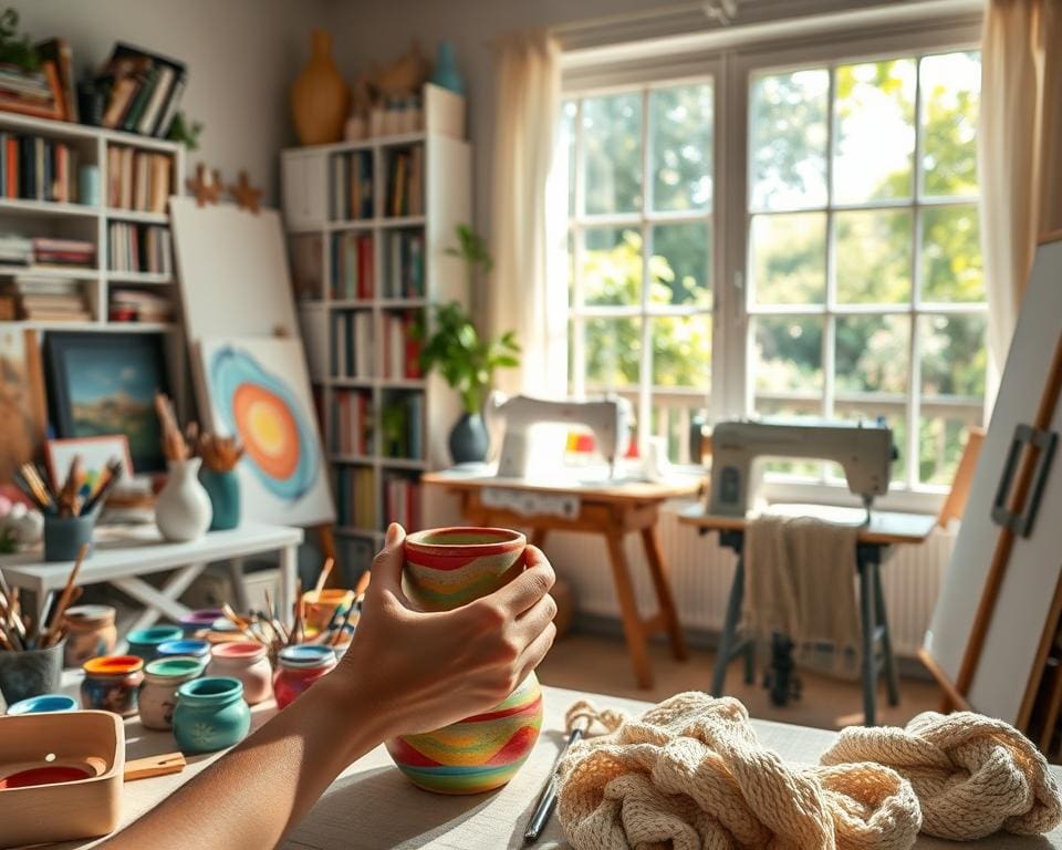 Wat zijn creatieve hobby’s die ontspanning brengen?