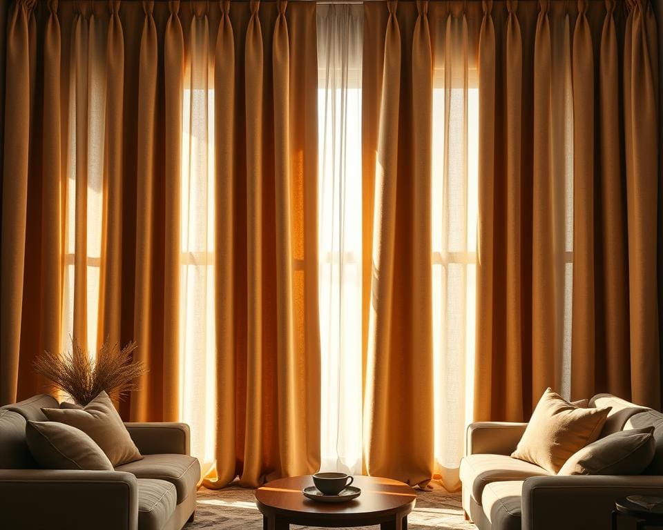 Welke gordijnen houden warmte beter vast?