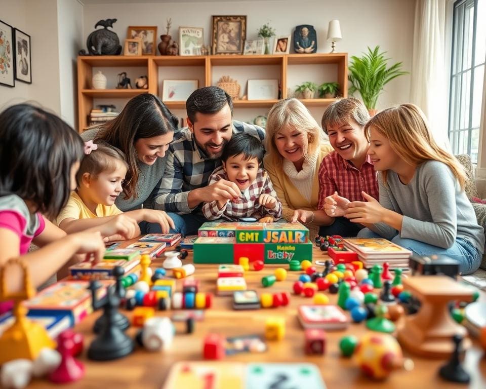 Welke spellen maken een familiedag onvergetelijk?