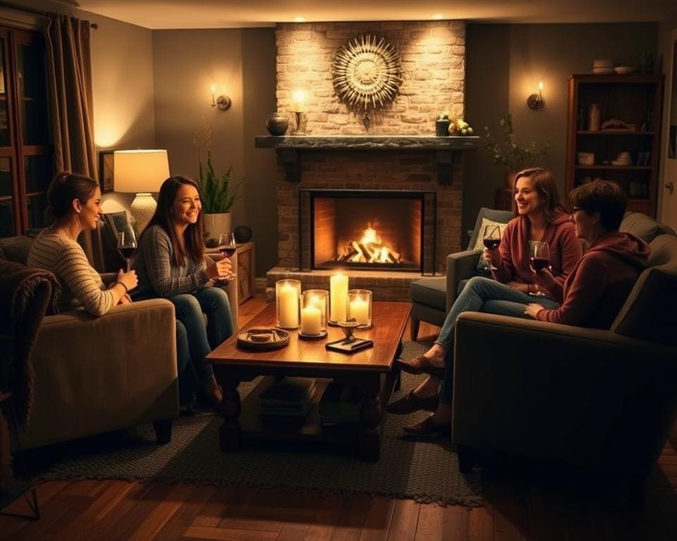 Hoe organiseer je een gezellige avond met vrienden?