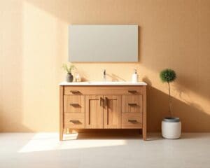 Wat maakt een badkamermeubel praktisch en duurzaam?