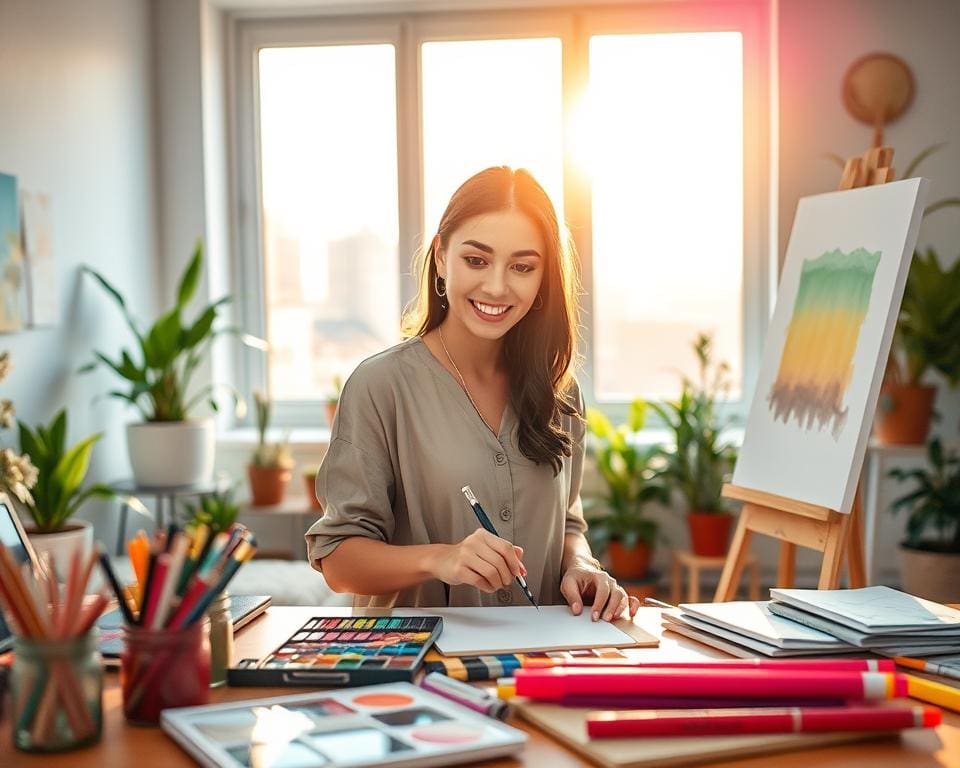 Waarom helpt creativiteit bij stressvermindering?