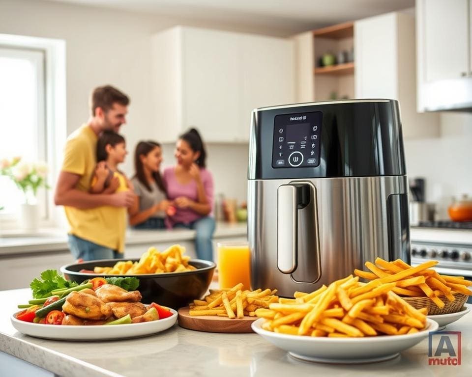 Welke airfryer is geschikt voor grote gezinnen?