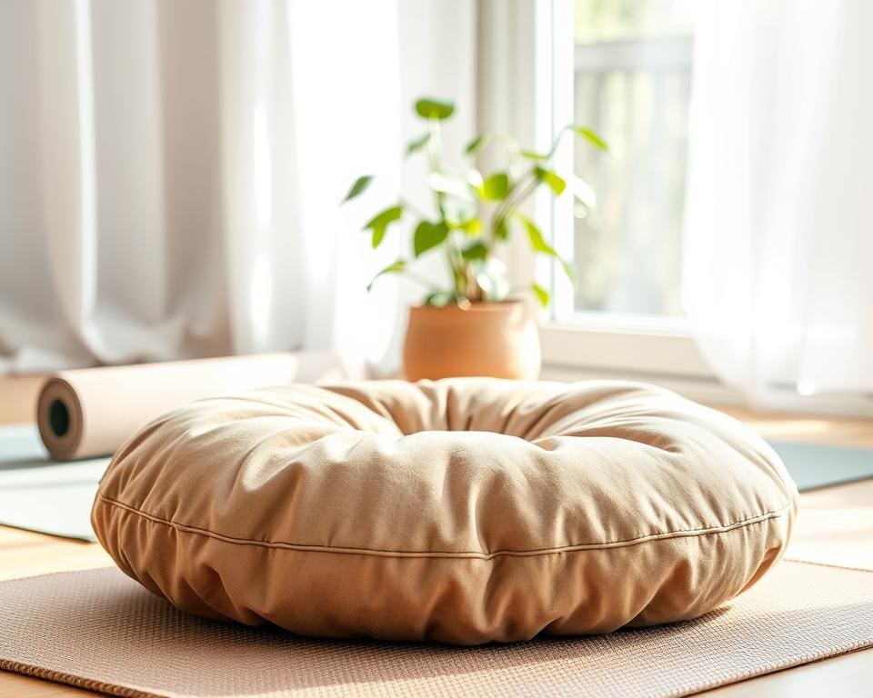 Wat maakt een yogakussen comfortabel?