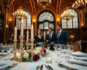 Dineren in een historisch pand