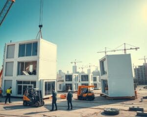 Hoe versnelt prefab bouwtechniek het bouwproces?