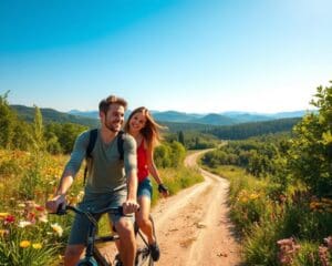 Wat maakt een wandel- en fietsvakantie zo ontspannend?