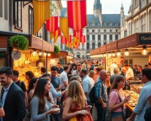 Wat zijn populaire food festivals in Vlaanderen?