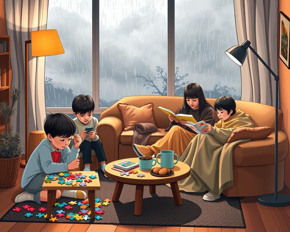 Welke activiteiten zijn geschikt voor regenachtige dagen?