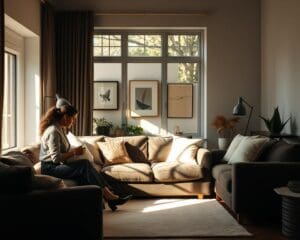 donkere woning lichter maken