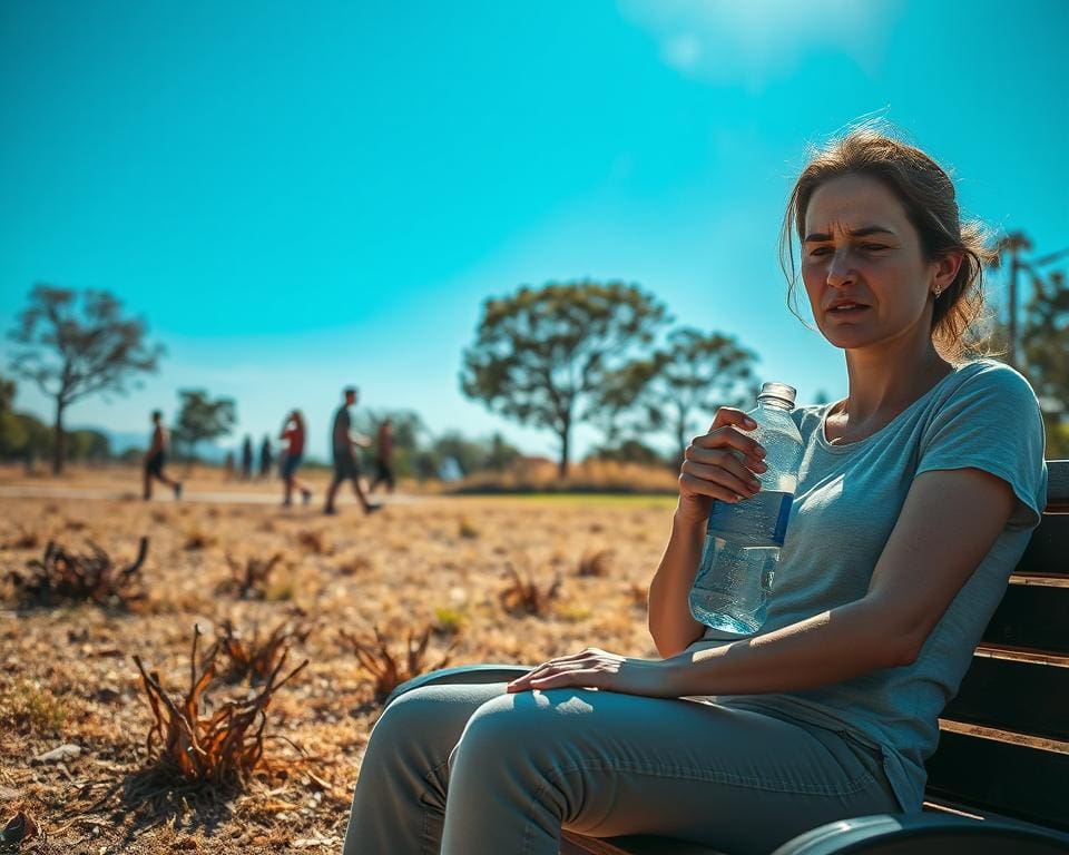 uitdroging symptomen