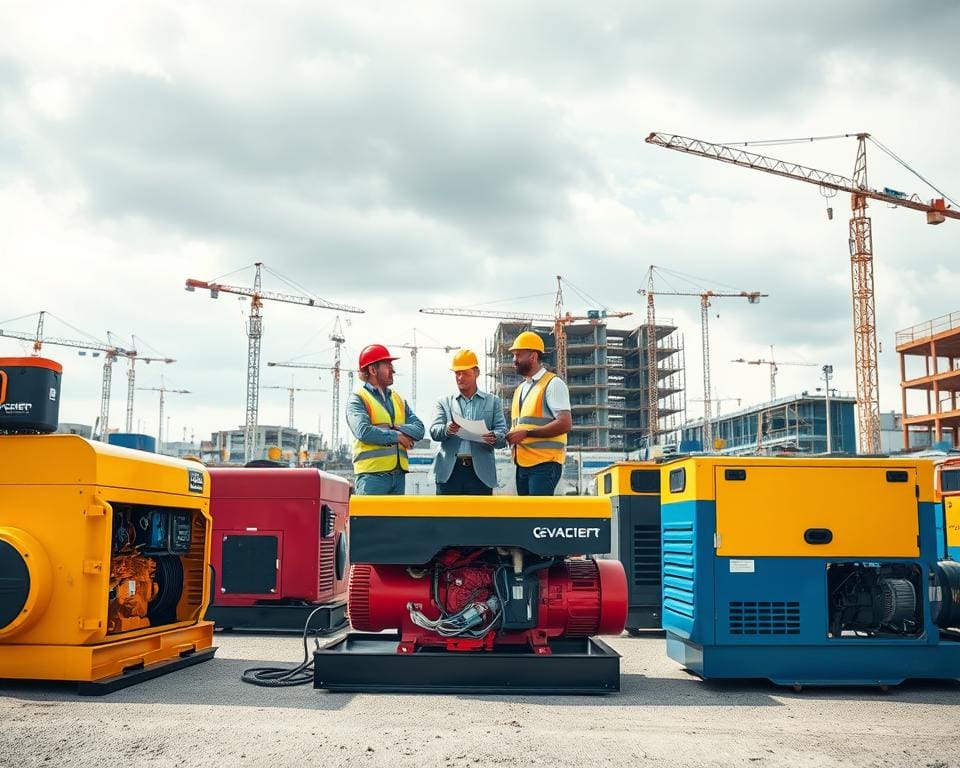 generators bouwprojecten