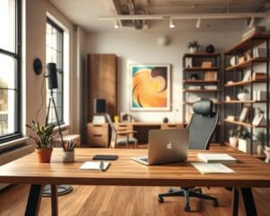 studio inrichten