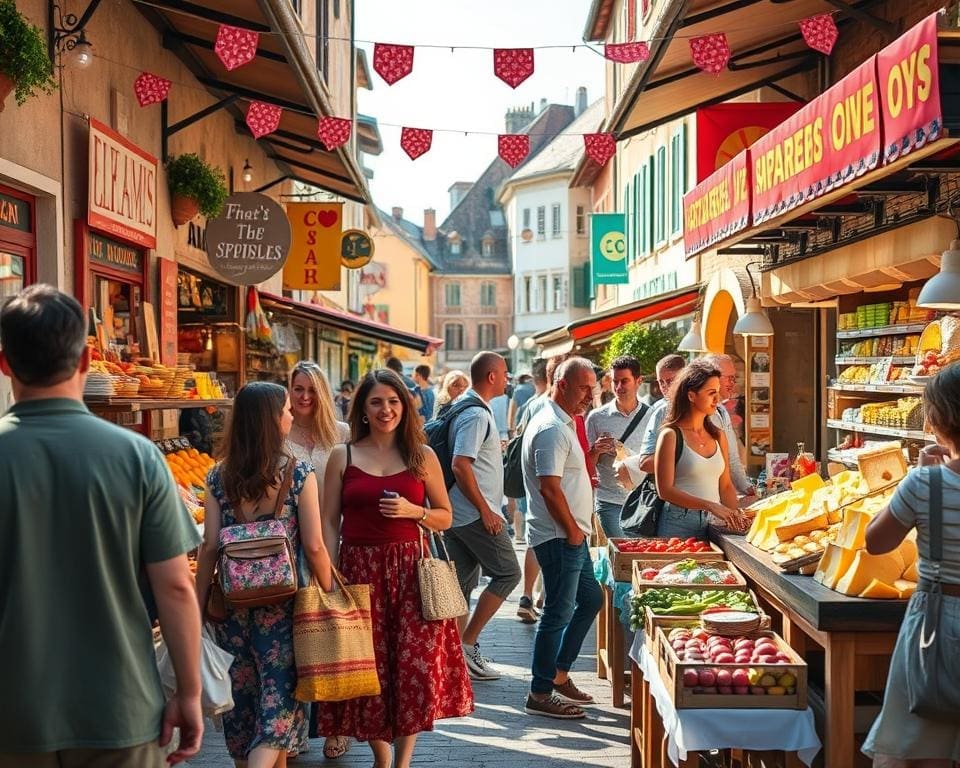 markten shoppen