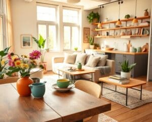 huurappartement inrichten