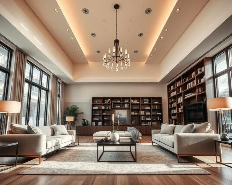 verlichting hoog plafond
