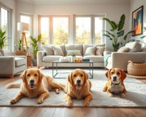 huis inrichten met honden