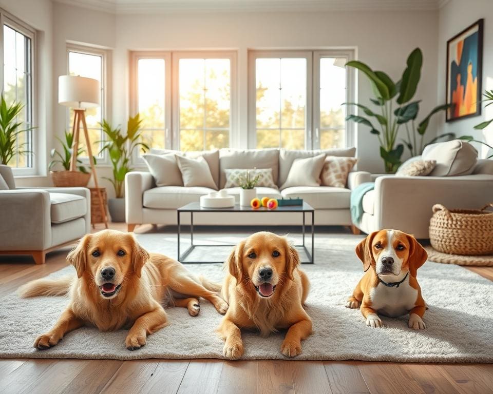 huis inrichten met honden
