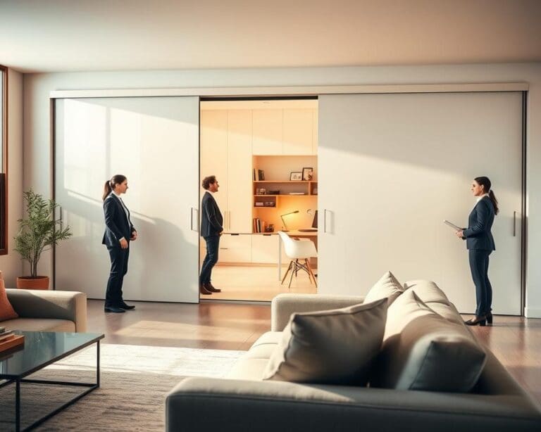 schuifwand interieur