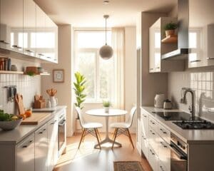 smalle keuken indelen