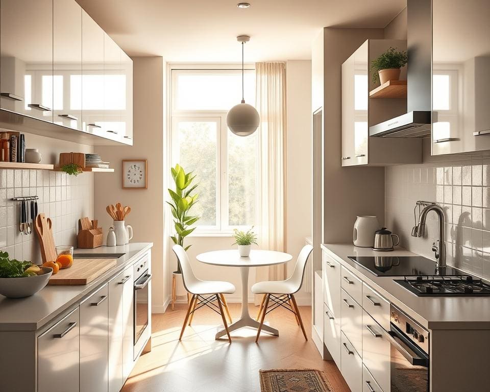 smalle keuken indelen